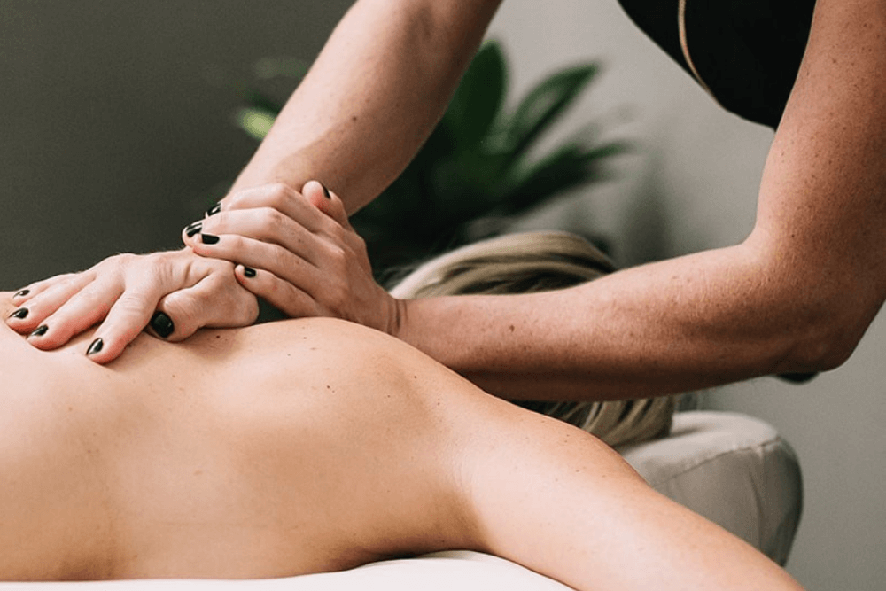 deep tissue massage en español