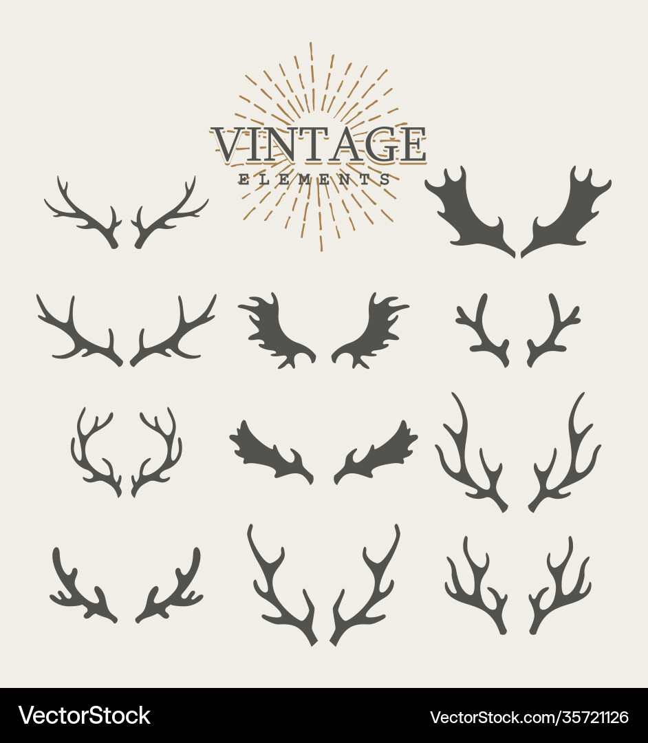 deer antler design