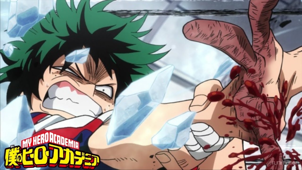 deku broken arms