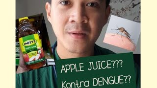 dengue fever treatment apple juice