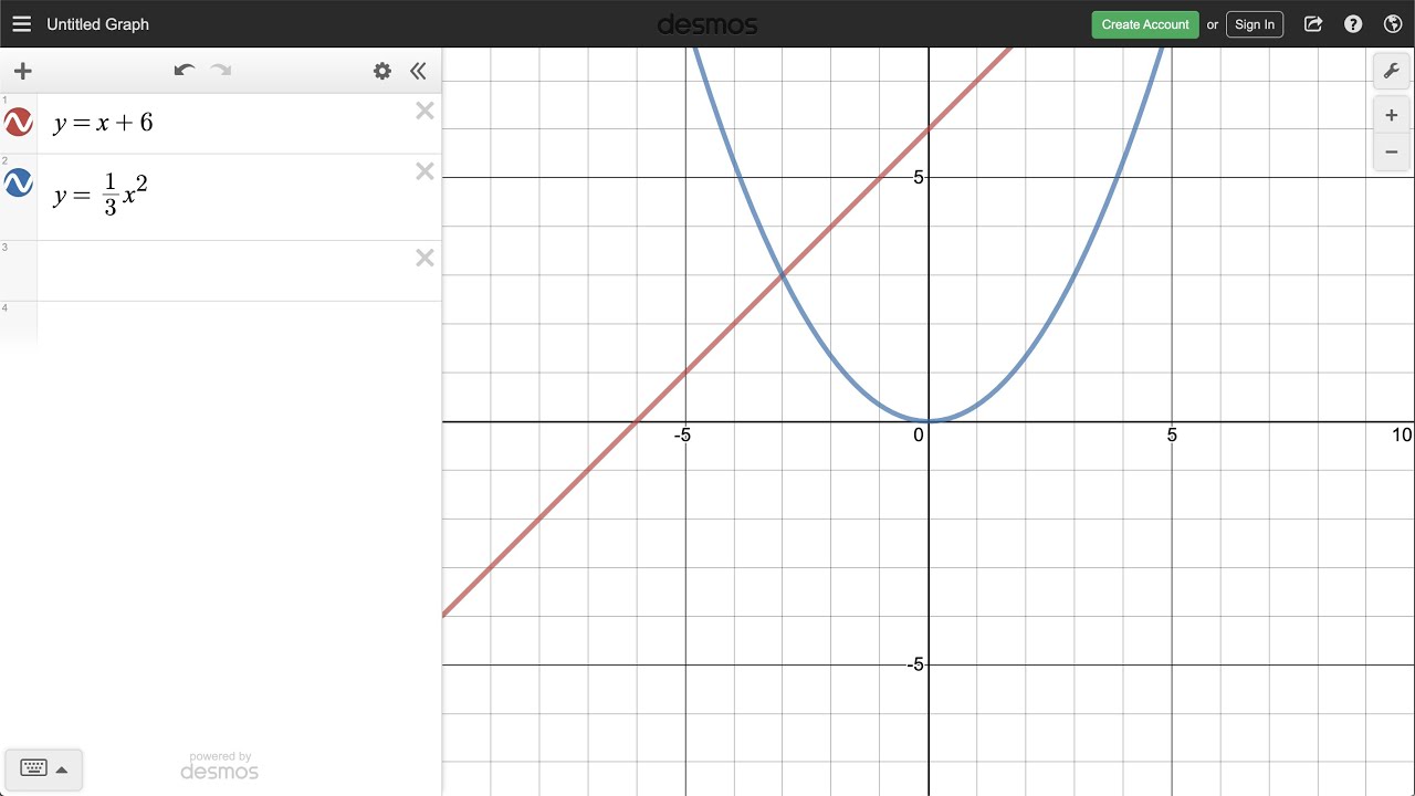 desmos graphing