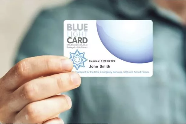 dfs nhs discount blue light card