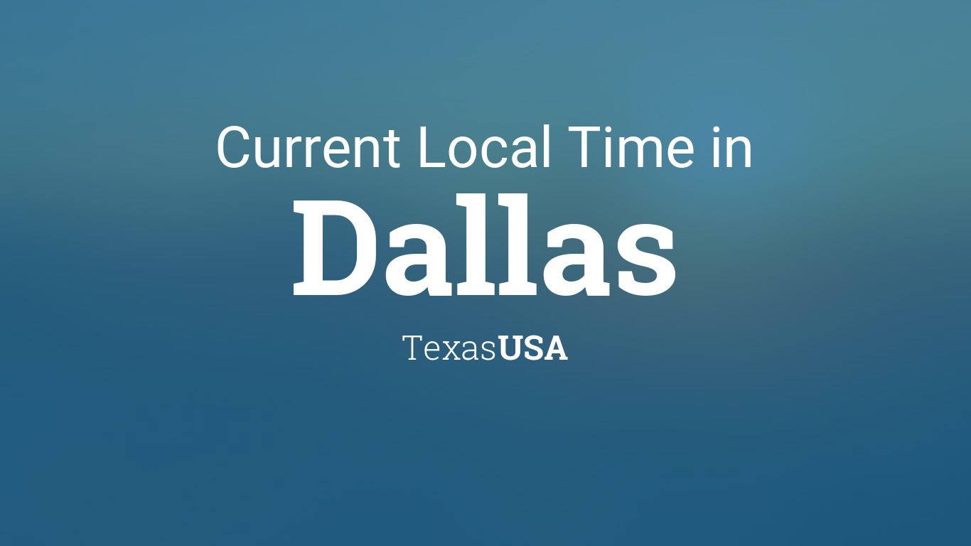 dfw local time