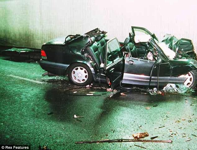 diana car crash photo