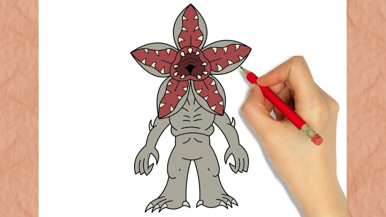 dibujos de demogorgon