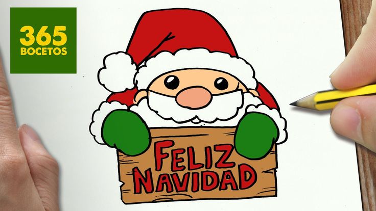 dibujos kawaii para navidad