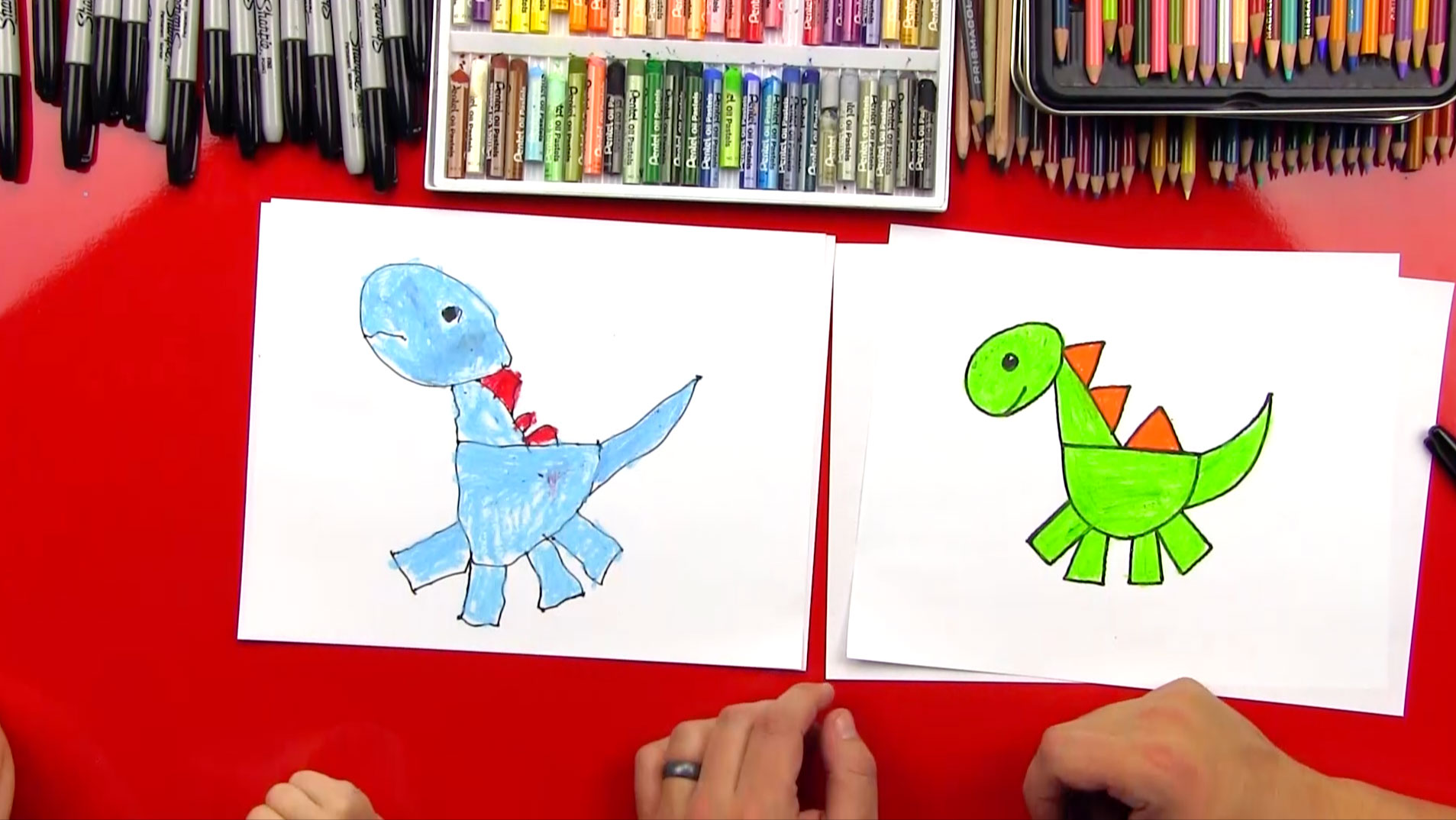 directed draw dinosaur