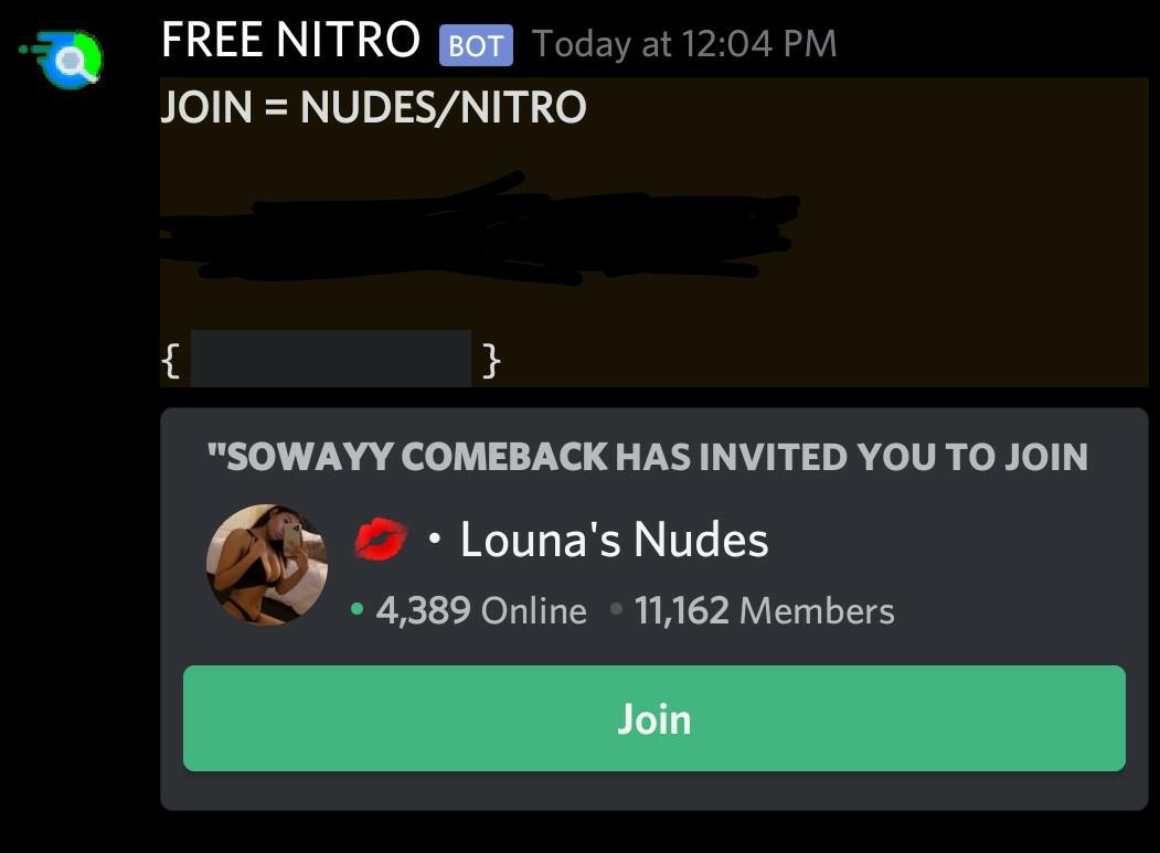discord servers for nudes