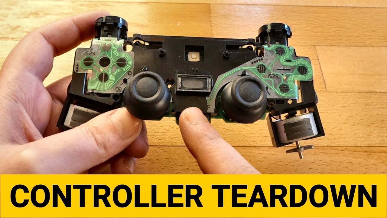 dismantling ps4 controller