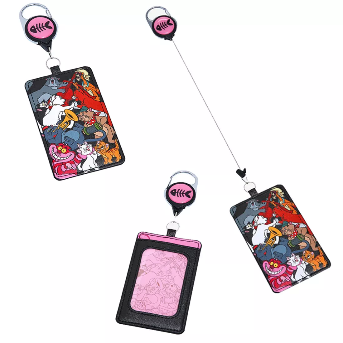 disney retractable badge holder