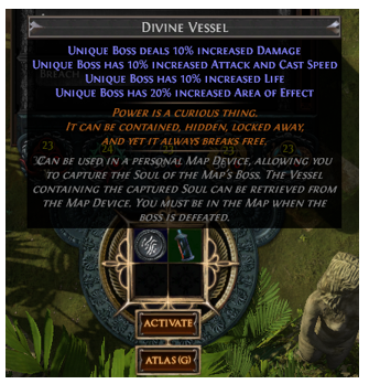 divine vessel poe