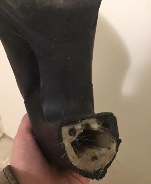 diy boot heel repair