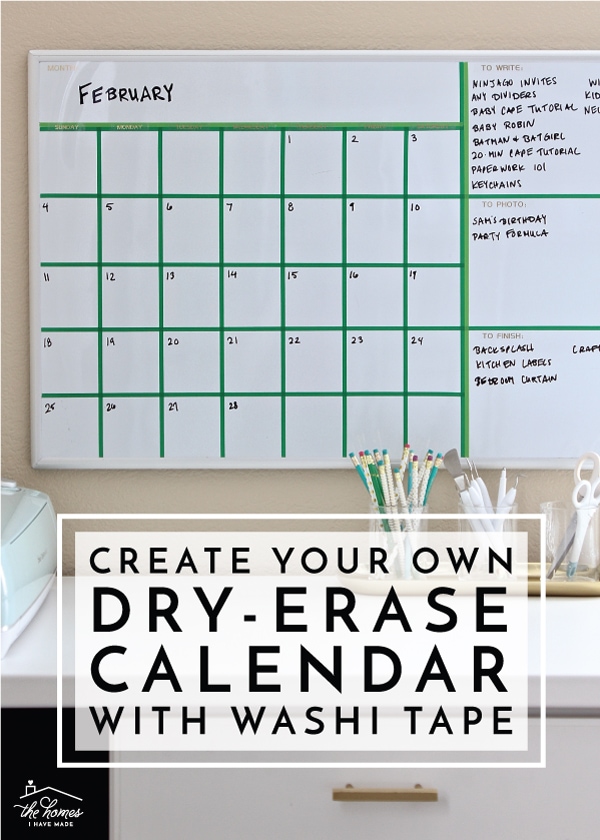 diy schedule board