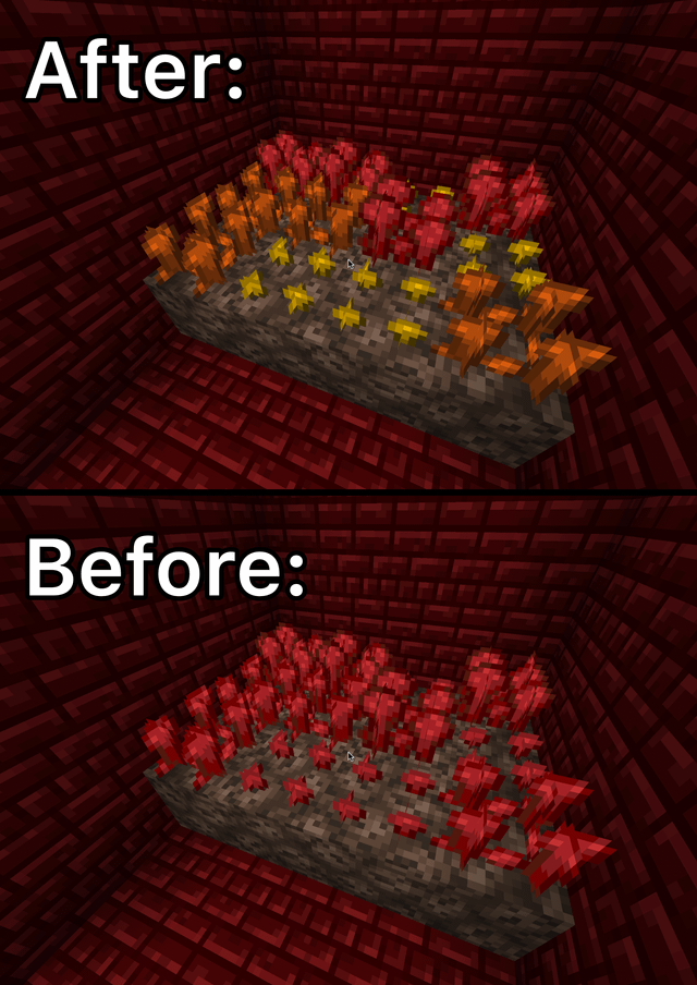 do nether warts need light