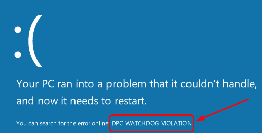 doc watchdog violation