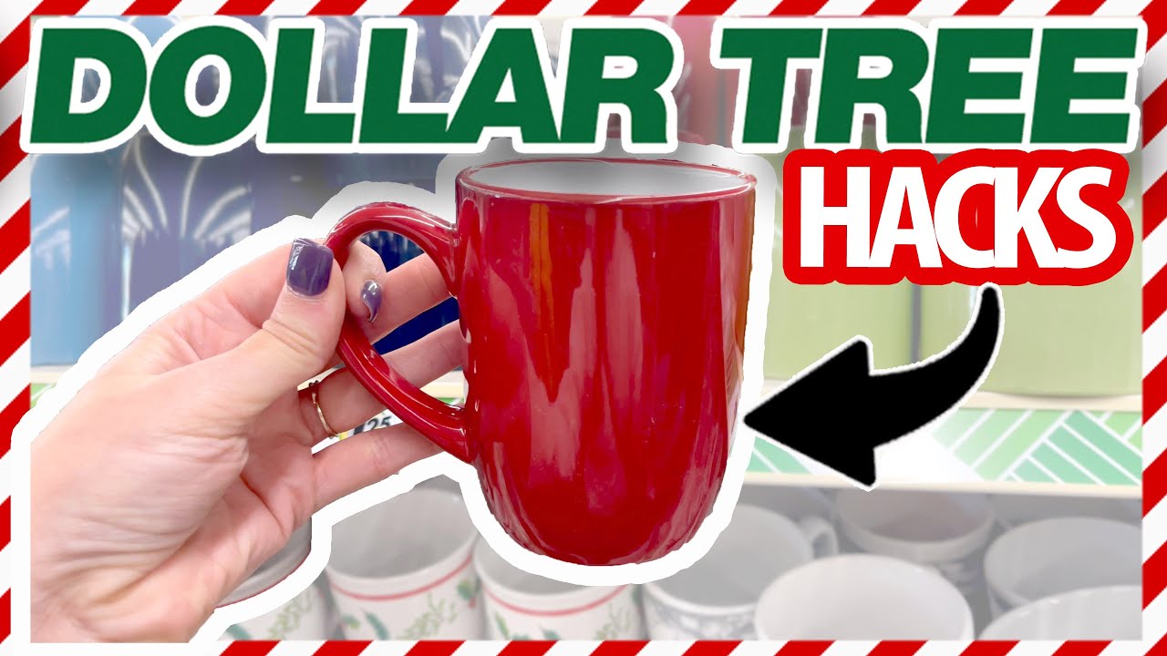 dollar store coffee mugs