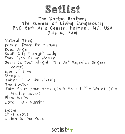 doobie brothers setlist