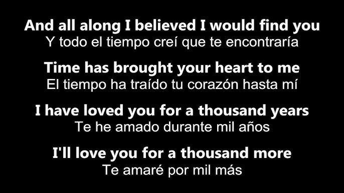 dreaming of you letra español