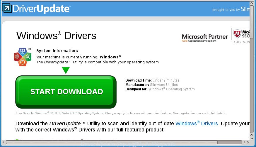 driver update virus