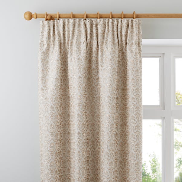 dunelm beige curtains