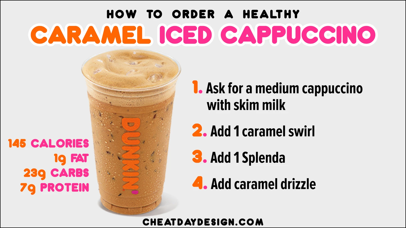 dunkin donuts iced coffee calories