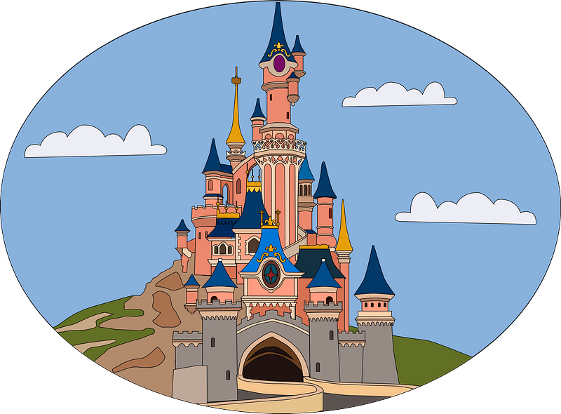 disneyland paris clipart