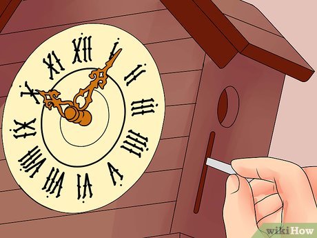 how to wind up a cuckoo clock