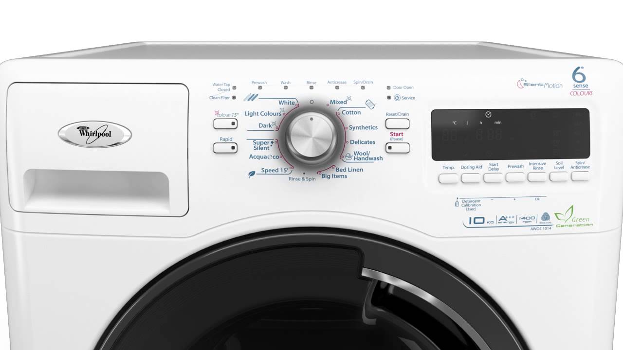 mode demploi whirlpool 6 sense