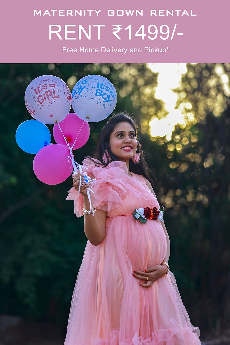 maternity dresses on rent near me