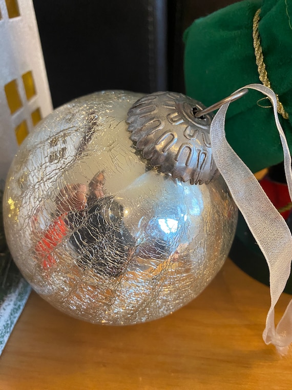 large mercury glass ornaments