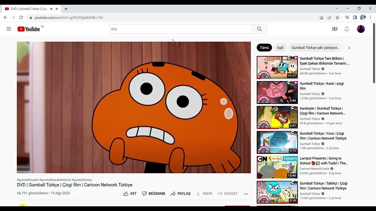 gumball kaç yaşında