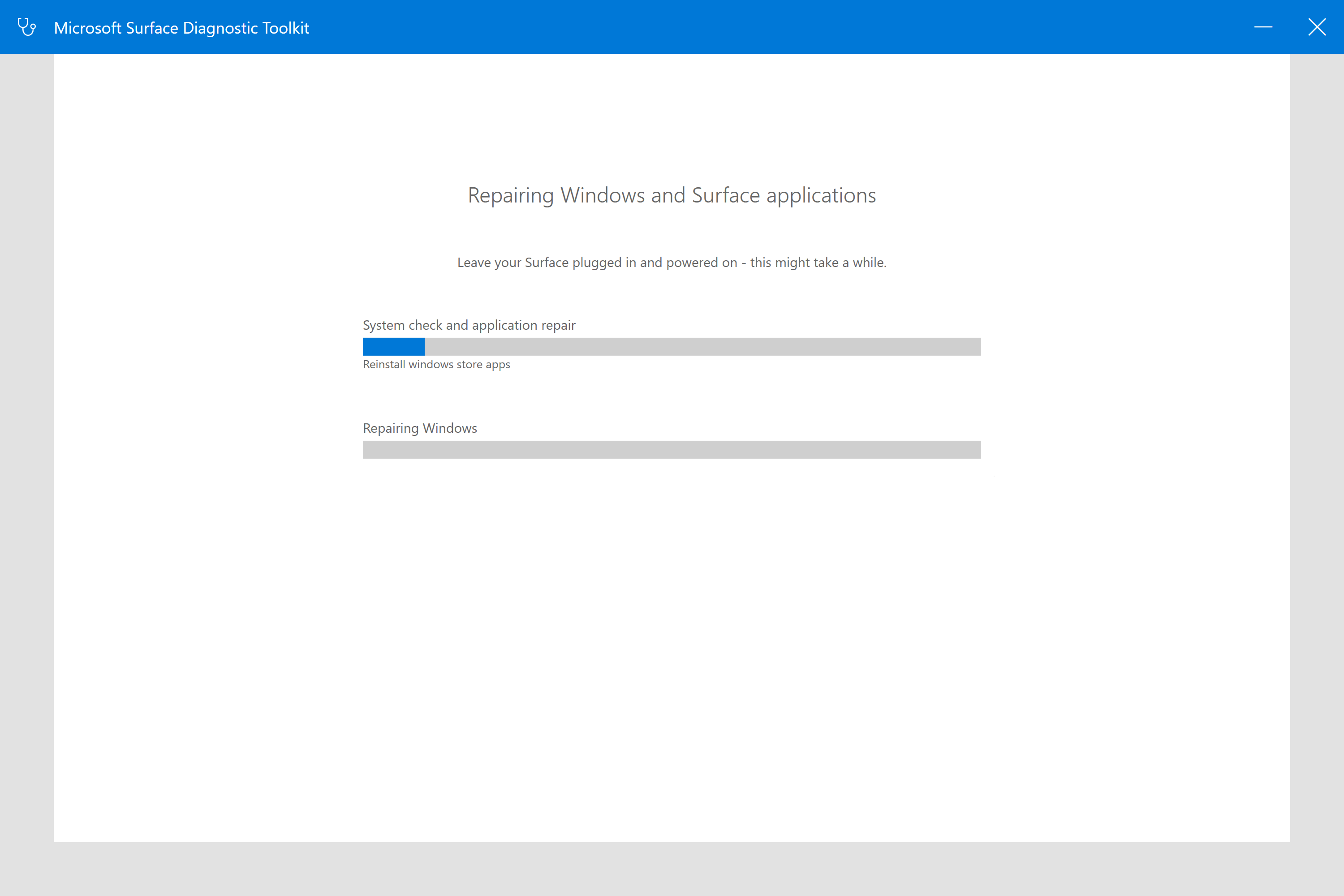 surface diagnostic toolkit