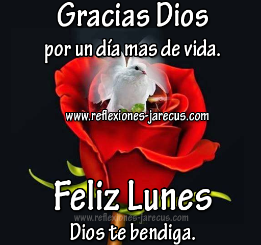 feliz lunes dios te bendiga frases