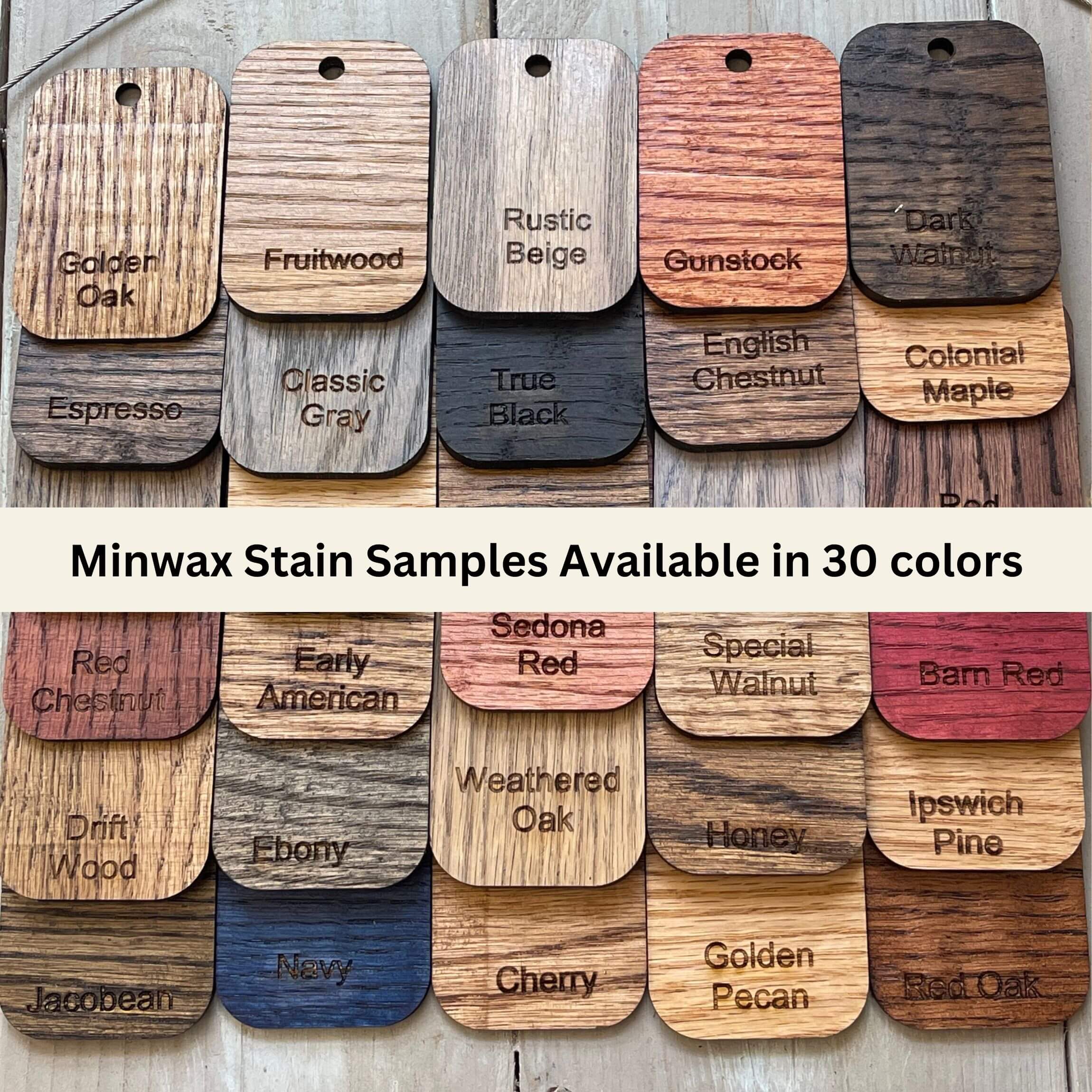 minwax stain colours