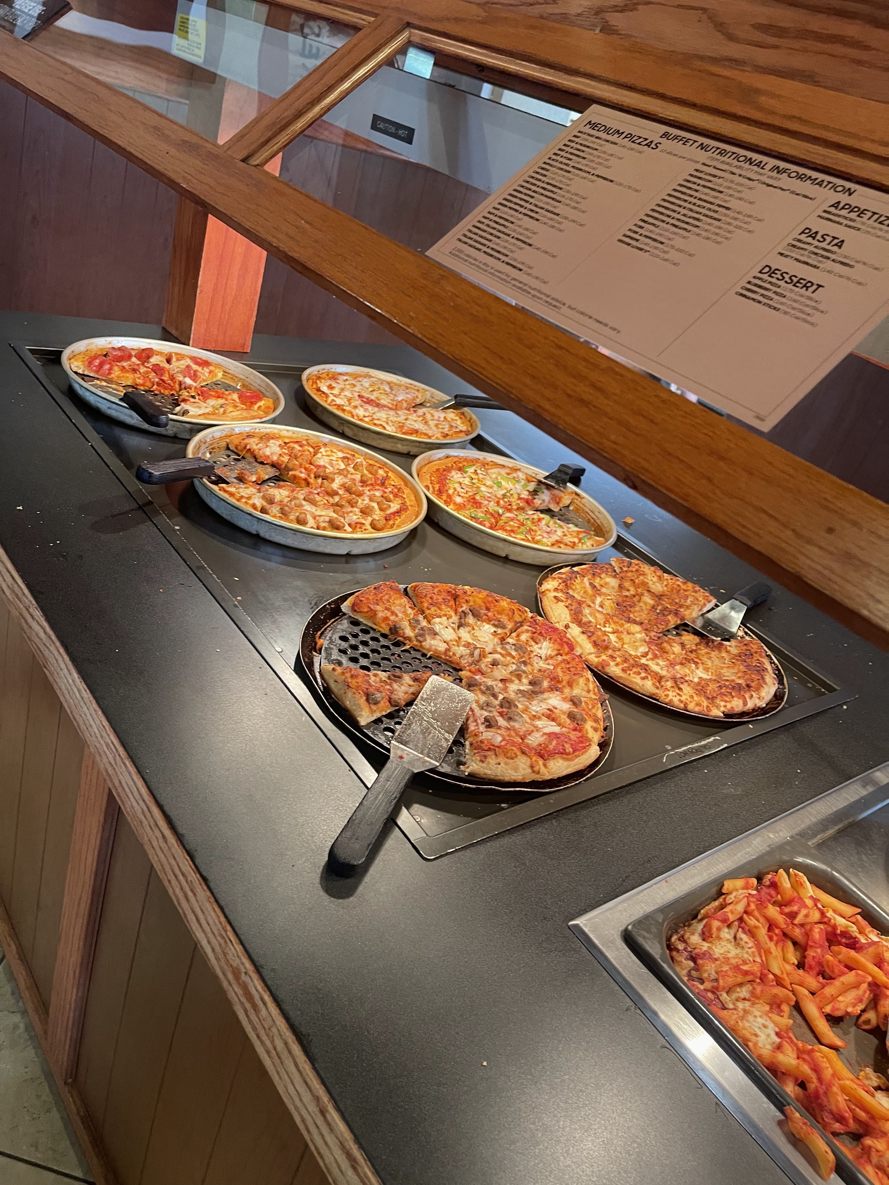 pizza hut buffet