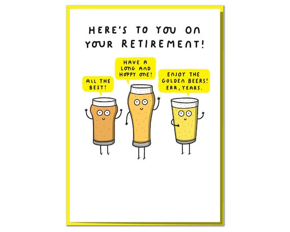 funny retirement cards