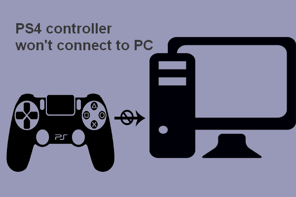 ps4 controller not connecting to pc