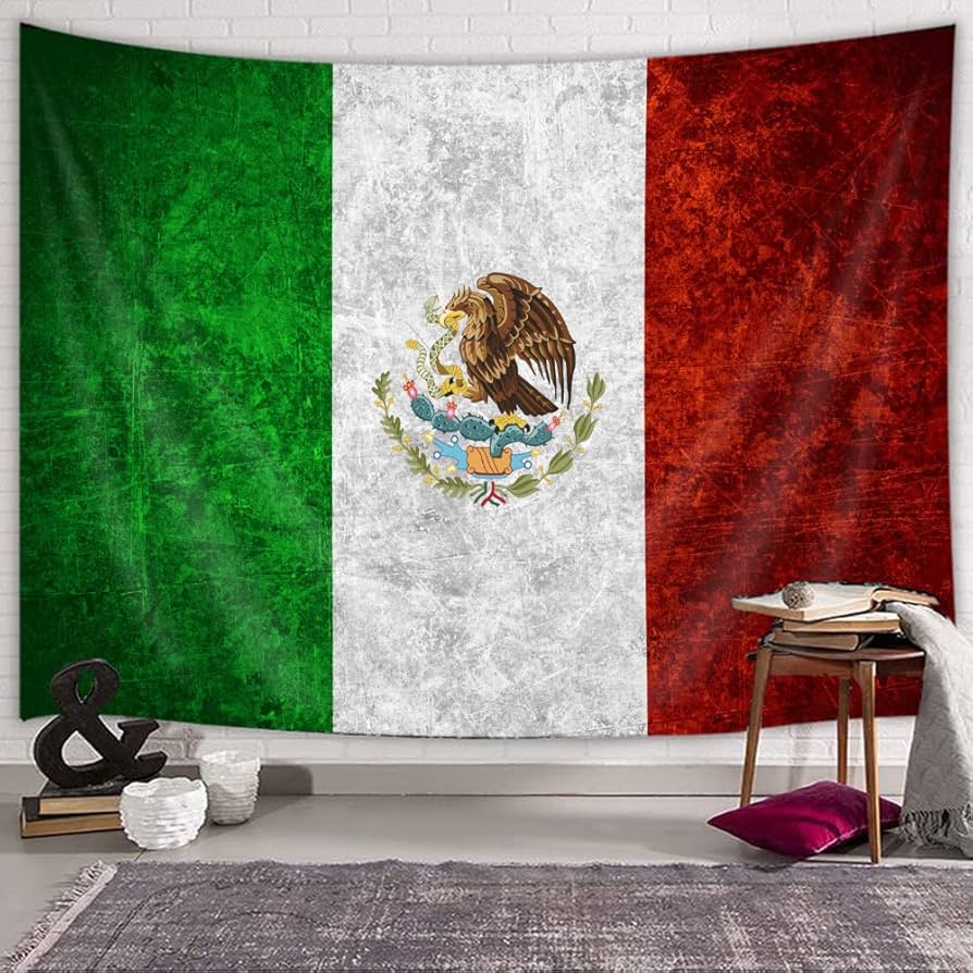 mexican flag to hang on wall