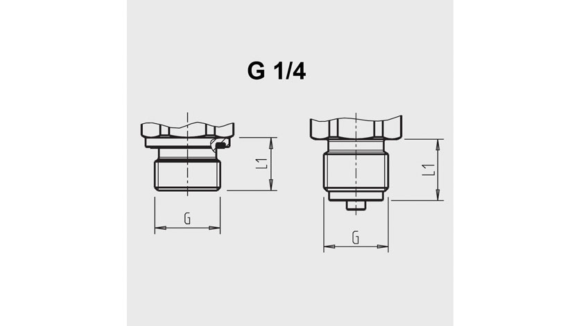 g 1/4 fitting