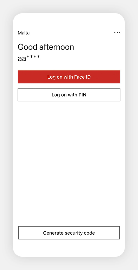 hsbc log in with secure key