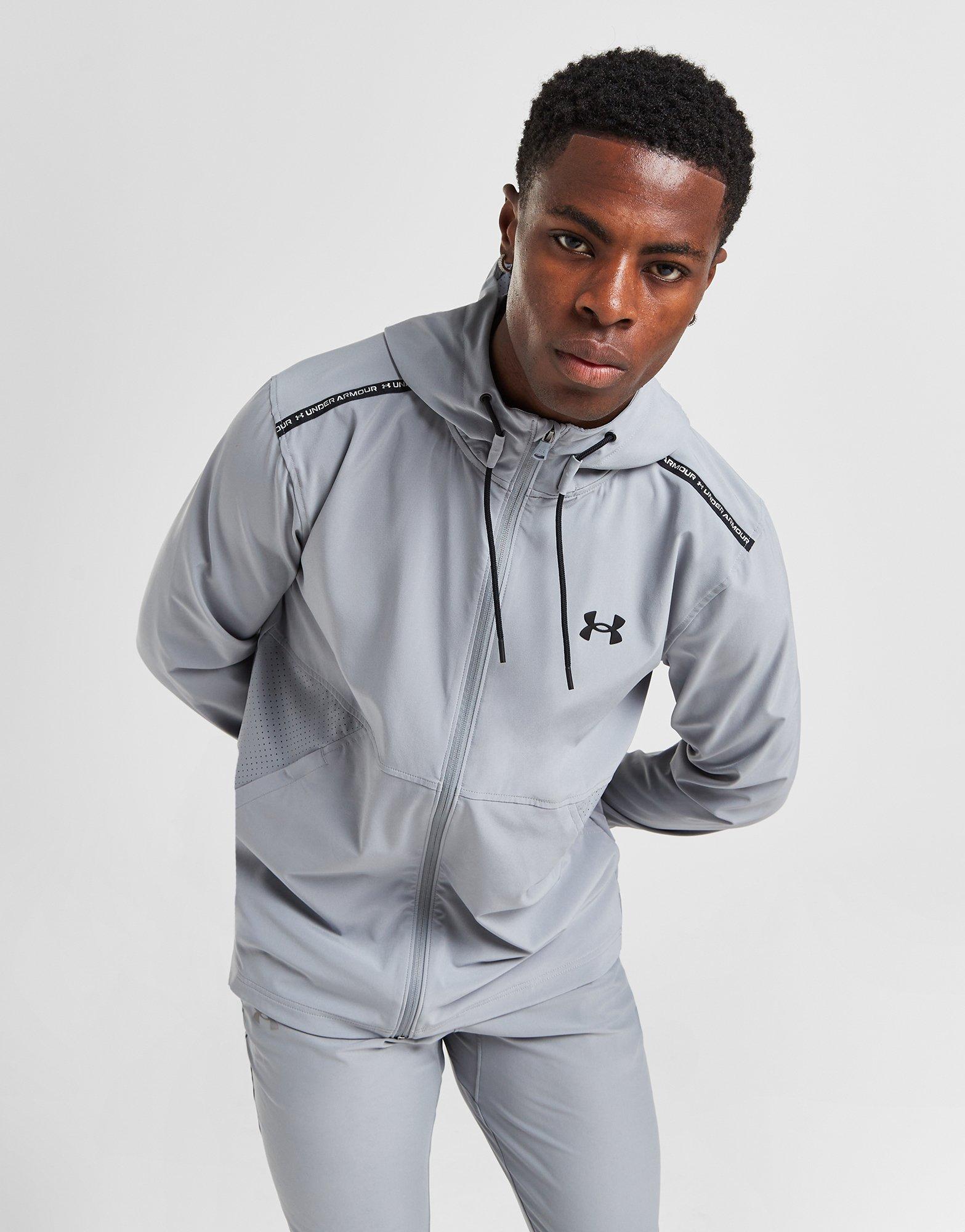 under armour gray jacket