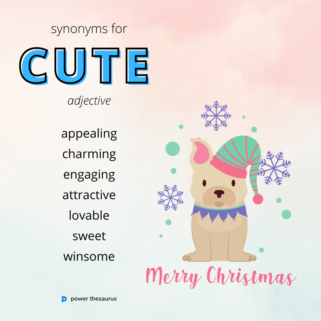 cute synonyms