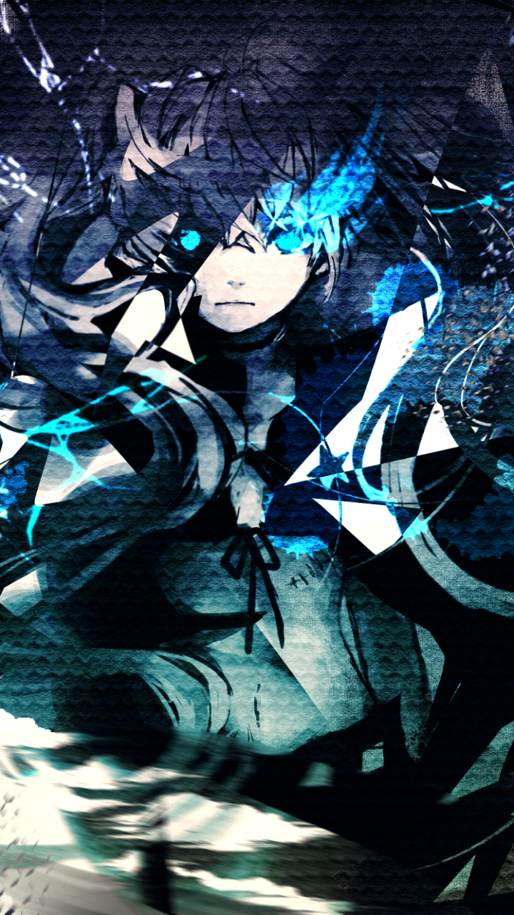 black rock shooter wallpaper iphone