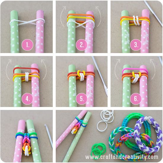 how to do loom bands