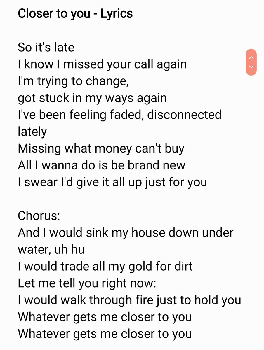 lyrics close to you