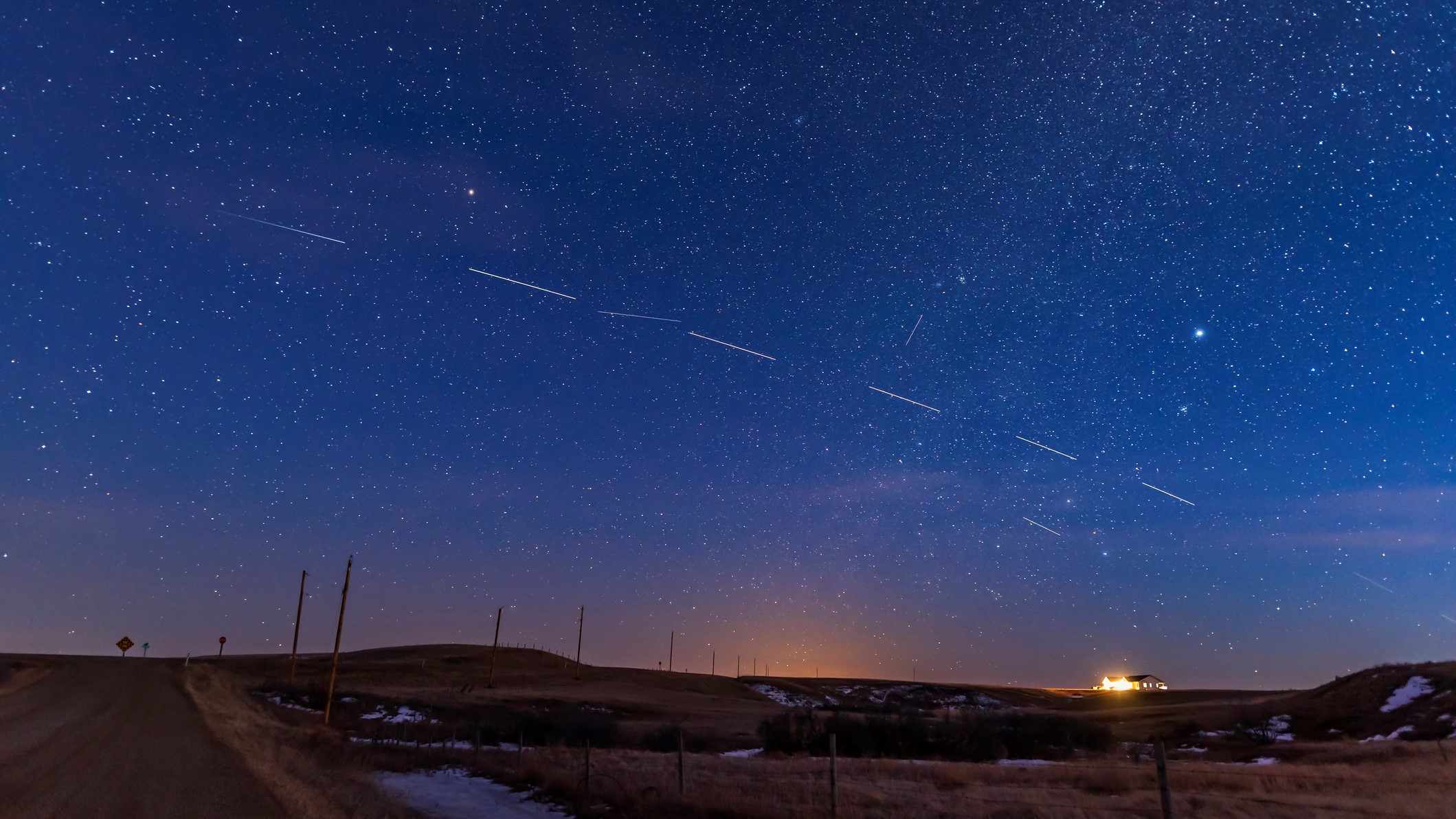 what time are the starlink satellites tonight