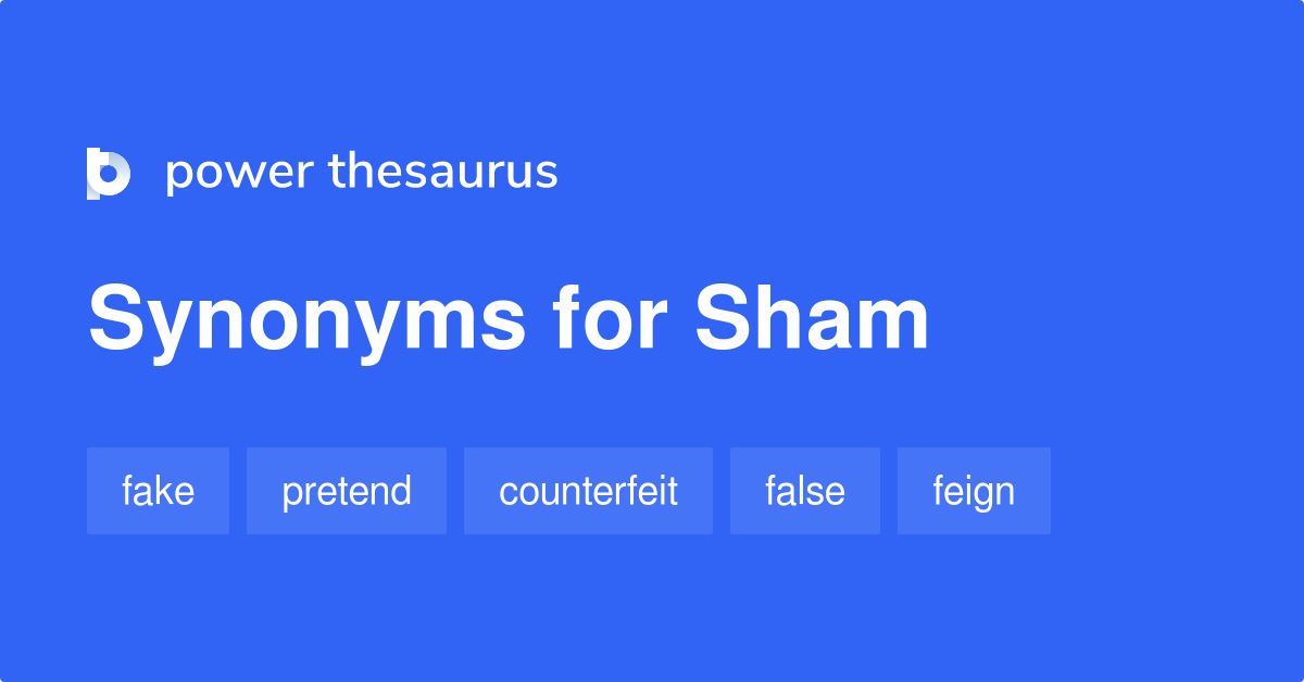 sham thesaurus