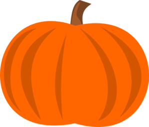 orange pumpkin clipart