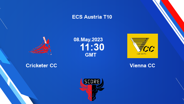 cricketer cc vs vienna cc live score