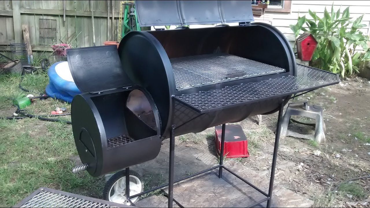 diy 55 gallon drum smoker